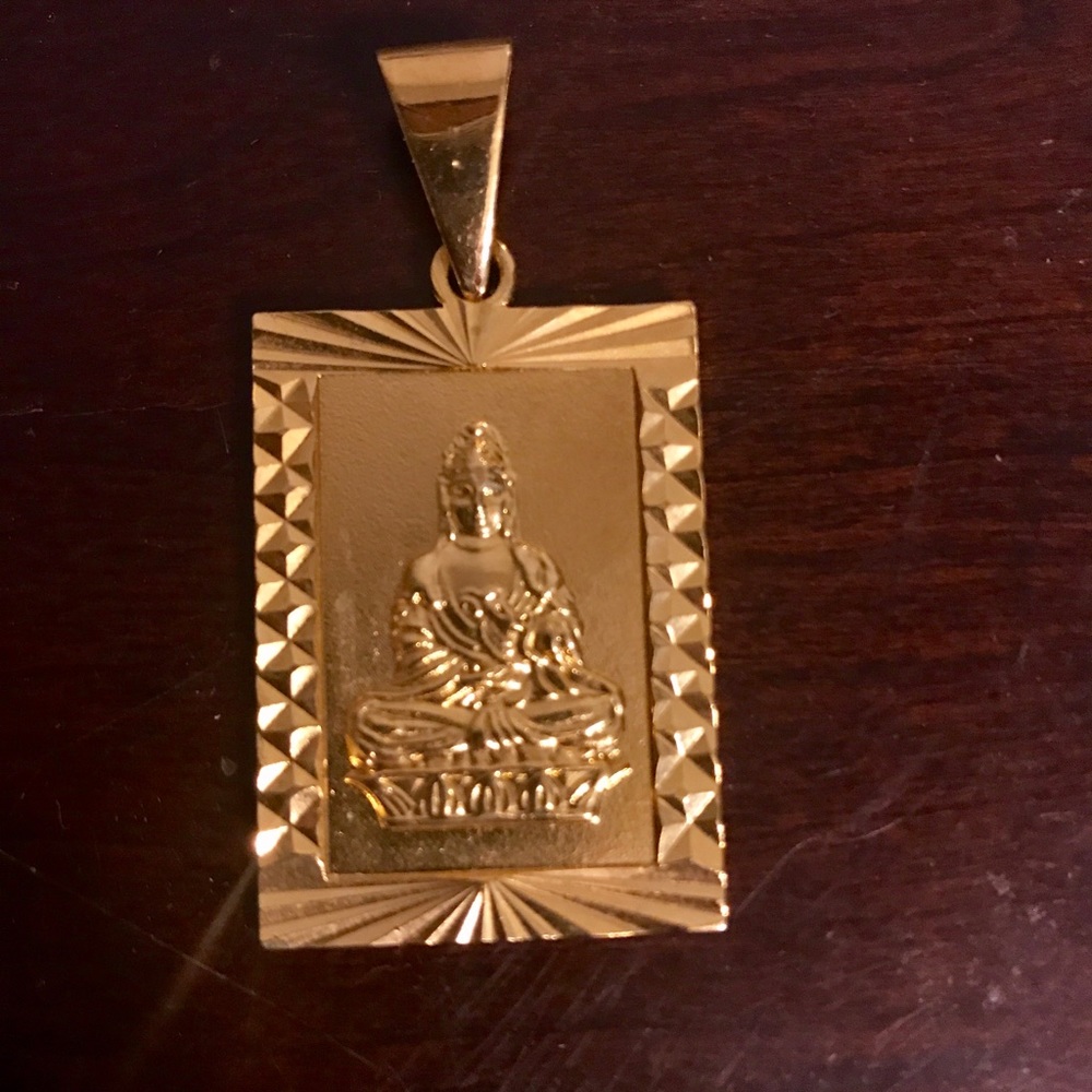 18k Gold Plated Budda Charm